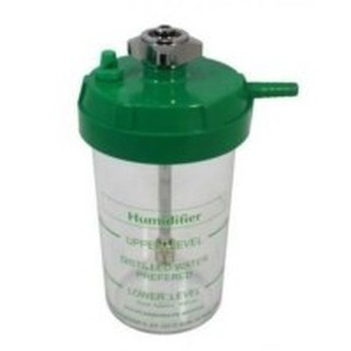 Solida กระบอกให้ความชื่น Humidifier ขวดใส่น้ำให้ความชื่น ใช้ต่อกับเกย์ออกซิเจน สำหรับใส่น้ำกลั่นให้ออกซิเจน ความจุ 300ml