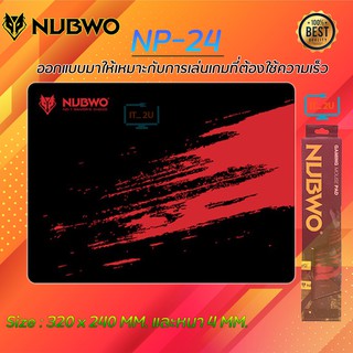 สินค้า Nubwo NP-22/NP-24 Mouse Pad Speed