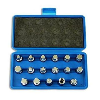 3/8DR ชุดลูกบ๊อกซ์ถ่ายน้ำมันหล่อลื่น 17 ชิ้น ( 3/8Dr Oil Drain Plug Socket 17Pcs Set )