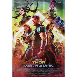 โปสเตอร์ หนัง ธอร์ ศึกอวสานเทพเจ้า Thor Ragnarok 2017 POSTER 24”x35” Inch Superhero Marvel Chris Hemsworth V3