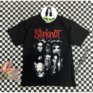 เสื้อยืดวินเทจ วงSlipknot แฟชั่นวินเทจยุค90 ราคาถูก