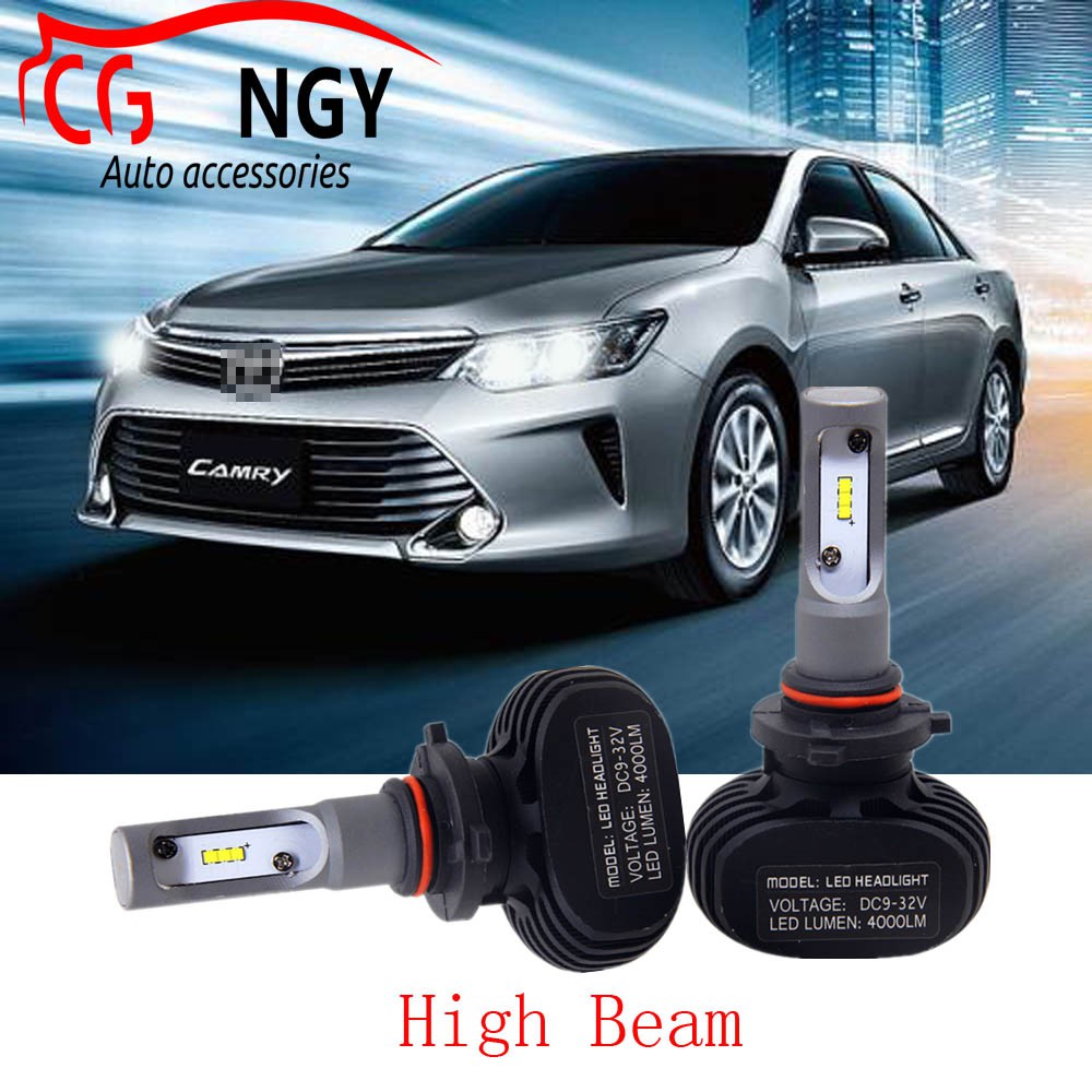 หลอดไฟหน้า-led-80w-สําหรับ-toyota-camry-high-beam-9005-2007-2017-2-ชิ้น