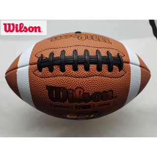 Wilson 1783 NFL Rugby American ลูกรักบี้ หนัง PU ขนาด 6 สําหรับฝึกซ้อมฟุตบอล