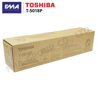 TOSHIBA e-STUDIO หมึกเครื่องถ่ายเอกสารสีดำ T-5018P สำหรับรุ่น 3018A / 4518A / 5018A