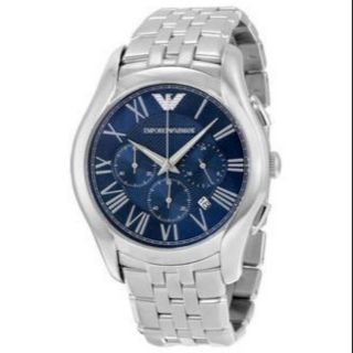 Armani Classic Navy Blue Dial Stainless Steel Mens Watch รุ่น AR1787