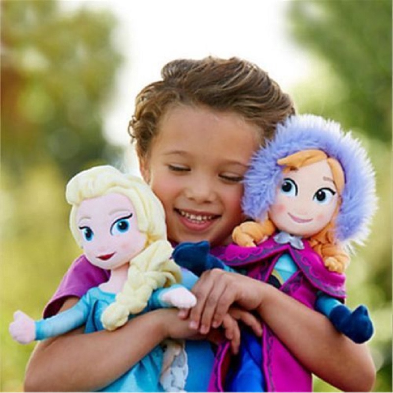 ภาพหน้าปกสินค้าตุ๊กตาดิสนีย์โฟรเซ่น เอลซาและแอนนา ขนาด 40 ซม. 50 ซม. จากร้าน glhsmt.th บน Shopee