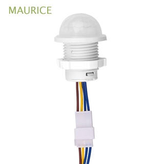 ภาพหน้าปกสินค้าMaurice อุปกรณ์เสริมบ้านสวิทช์ไฟ Led 110V 220V สวิทช์เปิดปิดโมชั่นเซนเซอร์ Pir Motion Sensor
 ที่เกี่ยวข้อง