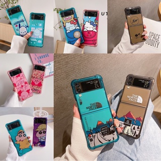 เคสโทรศัพท์มือถือ TPU นิ่ม ป้องกัน กันกระแทก ลายการ์ตูน Pacha Dog Butterfly สําหรับ Samsung z Flip 3 5G z Flip 3