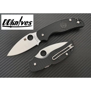 มีดพับ Spyderco Sage 5 Lightweight Folding Knife CPM-S30V Plain Blade, FRN Handles (C123PBK)