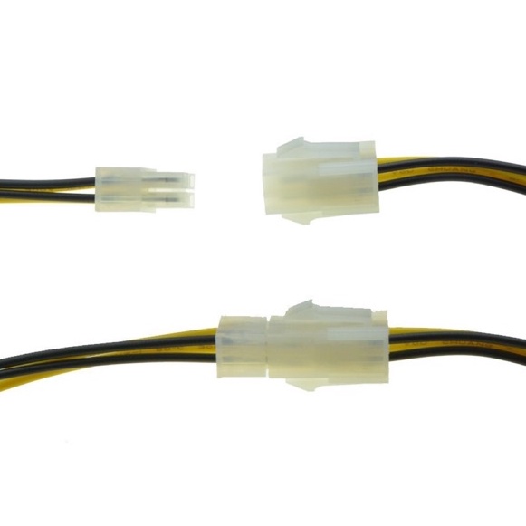 สายต่อเพิ่มความยาวไฟเลี้ยง-ซีพียู-แบบ-4pin-m-f-atx-4-pin-male-to-4pin-power-supply-extension-cable
