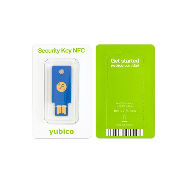ภาพสินค้าYubikey Security Key NFC Yubico ปกป้อง account Binance, Gmail, YouTube, Facebook FIDO2 Two Factor Authen USB จากร้าน satoshi_store บน Shopee ภาพที่ 2
