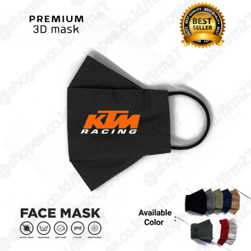 ktm-racing-3d-mask-3d-ktm-หน้ากากแข่งรถ