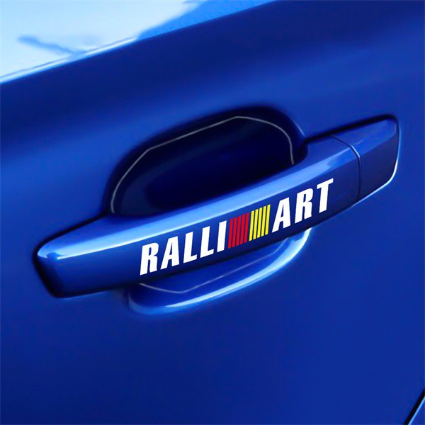 รถ-4-ชิ้น-ralliart-รถรูปลอกมือจับประตูสติ๊กเกอร์กาวสำหรับมิตซูบิชิ