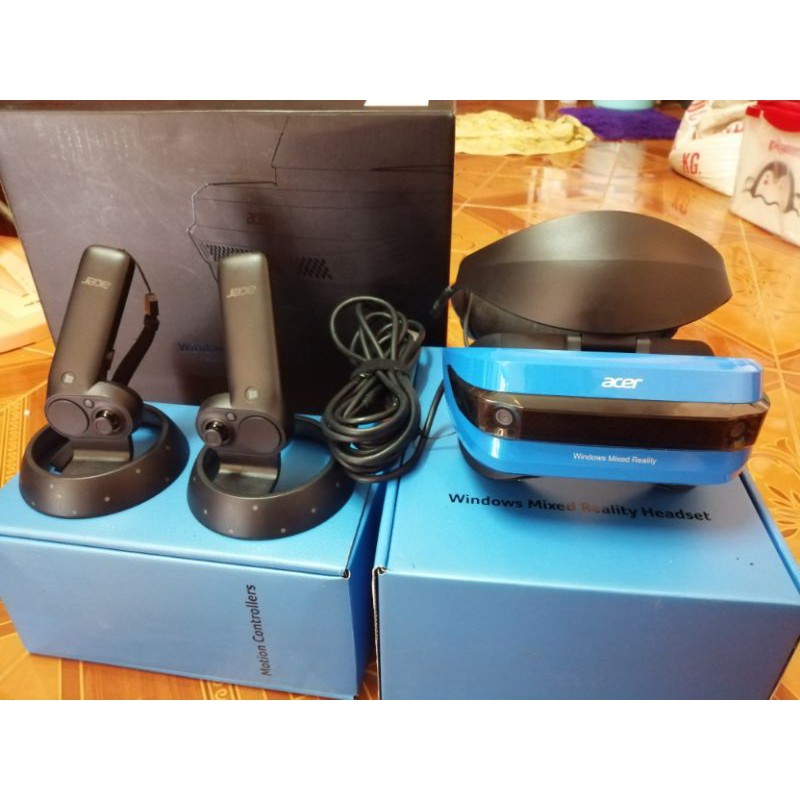 VR ACER MIX REALITY HEADSET PLUS CONTROLLERS มือสอง | Shopee Thailand