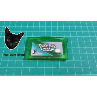 สินค้า ตลับเกมส์​ Pokemon​ ภาค​ EMERALD, SAPPHIRE, RUBY,  LEAFGREEN, FIRERED US​ มือสอง​สภาพ​มือ1