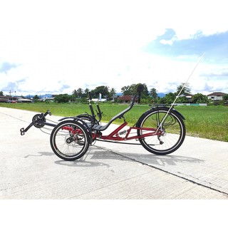 จักรยานนอนปั่น MOTRIKE Recumbent Bicycle Trikes BIKE, Seat Folding 3 wheel, M-009, MY2020