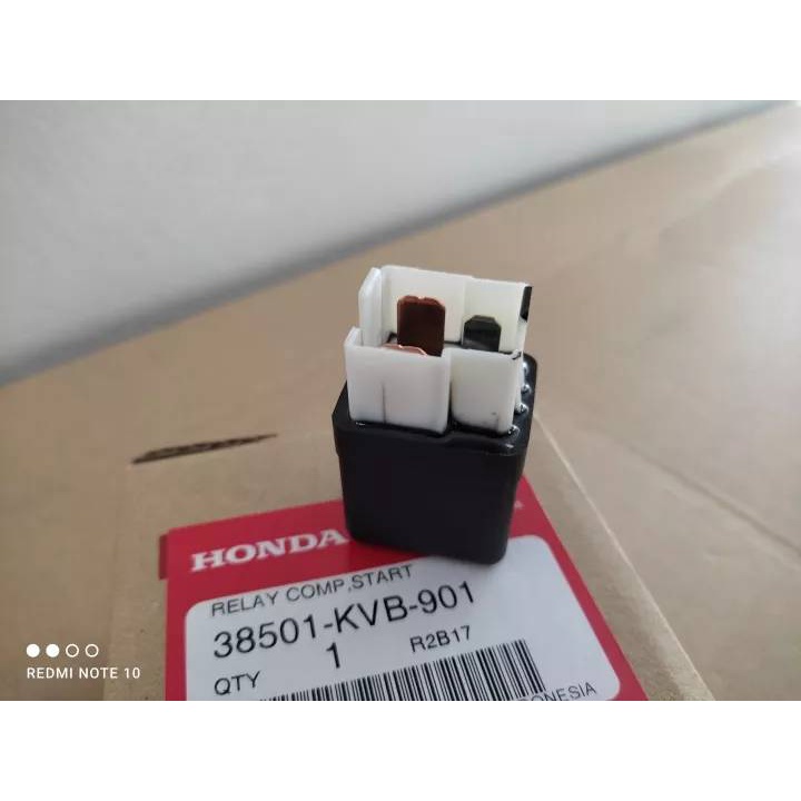 รีเลย์สตาร์ท-honda-click-click-i-อะไหล่แท้ศูนย์-รหัส-38501-kvb-901