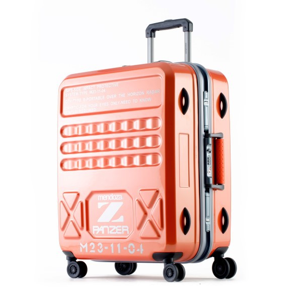 mendoza-กระเป๋าเดินทางแบบโครงรุ่น-panzer-z-สีสนิม