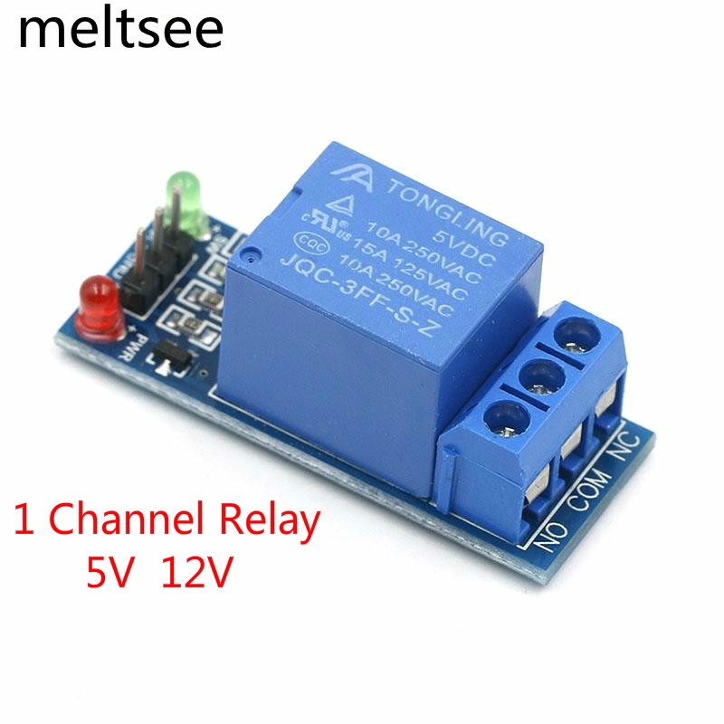 ภาพหน้าปกสินค้า5 v 12 v แผงโมดูลเชื่อมต่อ 1 channel สําหรับ pic avr dsp arm mcu arduino 1 Channel Relay Module low level trigger จากร้าน meltsee.th บน Shopee