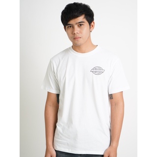 HH Dickies เสื้อยืด JERSEY BRAND LOGO PRINT SS TEE DK007310 WHITE เสื้อยืดผ้าฝ้าย