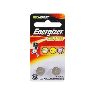 ไฟฉาย อุปกรณ์ ถ่านเม็ดกระดุม ENERGIZER A76 BP2 ไฟฉาย ไฟฉุกเฉิน งานระบบไฟฟ้า BUTTON ALKALINE ENERGIZER A76 BP2