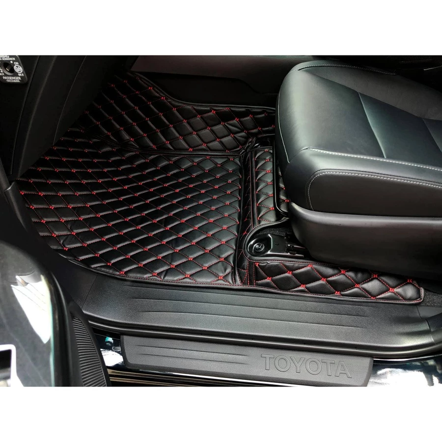 พรมปูพื้นรถกระบะ 6D เข้ารูปกันน้ำ