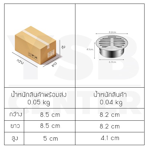 ภาพสินค้าตะแกรงระบายน้ำฝาครอบ สแตนเลส 304 นอกอาคาร กันขยะ กันเศษใบไม้ บริเวณกลางแจ้ง จากร้าน ysb_intertrade บน Shopee ภาพที่ 4