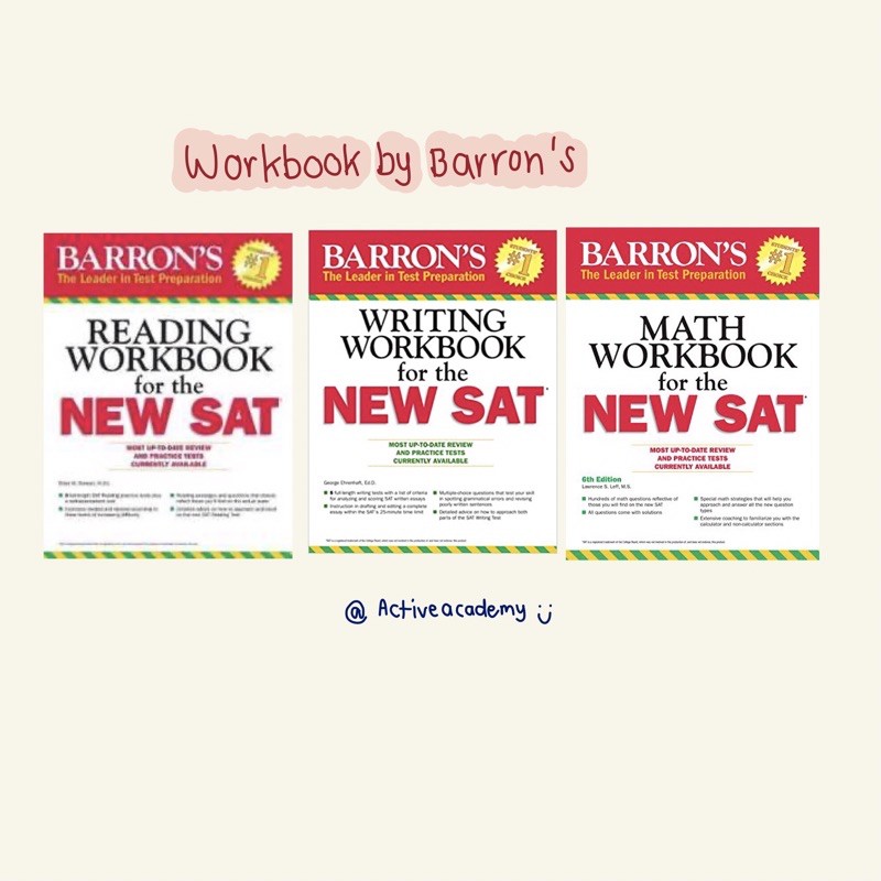 workbook-by-barrons-สำหรับอยากฝึกโจทย์