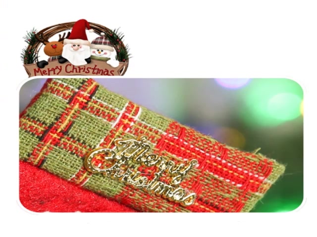 ถุงเท้าซานต้าคลอส-กวางเรนเดียร์-คริสต์มาส-ขนาดเล็ก