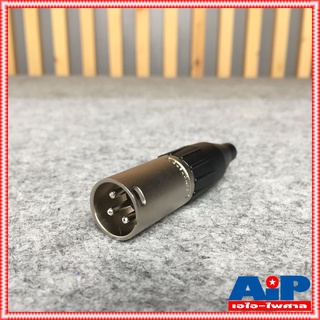 XLR ตัวผู้ AC3M AMPHENOL P.XLRตัวผู้ AC-3M ปลั๊กแคนนอนตัวผู้ แคนนอนตัวผู้ XLRตัวผู้AMPHENOL CANNONตัวผู้ เอไอ-ไพศาล