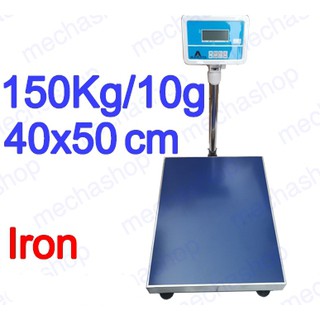 เครื่องชั่งดิจิตอล เครื่องชั่งดิจิตอลแบบตั้งพื้น 150kg ความละเอียด 10g แท่นขนาด 400x500mm รุ่นTZ1-150 มีความแม่นยำสูง