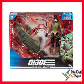 G.I. Joe Classified Series Croc Master &amp; Fiona 6" Figure คร๊อค มาสเตอร์ &amp; ฟิโอน่า จาก จีไอโจ ขนาด 6 นิ้ว ฟิกเกอร์