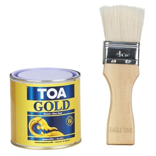 สีทอง TOA GOLD 1/16 กิโลกรัม สร้างความโดดเด่นให้กับบ้านของคุณด้วยสีทาบ้าน สีทอง จาก TOA เนื้อสีเข้มข้นเม็ดสีแน่นคมชัด อี