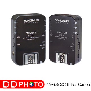 Yongnuo YN-622C II Wireless TTL Flash Trigger Set Canon