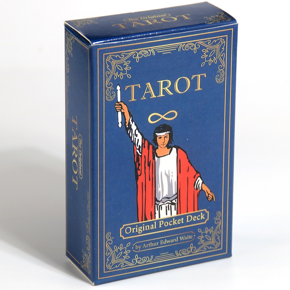 ภาพหน้าปกสินค้าการ์ดเกม Tarot Original Pocket Deck Decks สําหรับครอบครัวปาร์ตี้