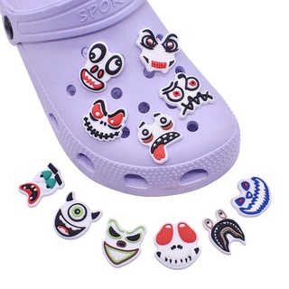 Crocs Jibbitz Pins Grimace DIY กระดุมเสน่ห์รองเท้า