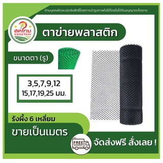 ภาพหน้าปกสินค้า🌄ถูกที่สุดแล้ว▶ ตาข่ายพลาสติก กันนก ล้อมไก่ กรงไก่ รังผึ้ง 6เหลี่ยม PVC สีดำ (ขายเป็นเมตร) ทุกขนาด! ที่เกี่ยวข้อง