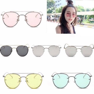 GAMT colorful metal clear sunglasses
