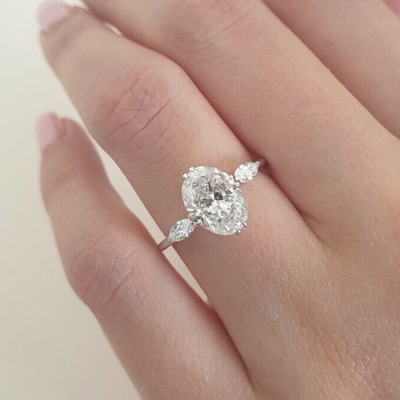 lala-แหวนหมั้นแต่งงาน-ประดับเพทาย-ทรงวงรี-สีเงิน-เครื่องประดับ-แฟชั่นที่ระลึก-เรียบง่าย-สําหรับผู้หญิง