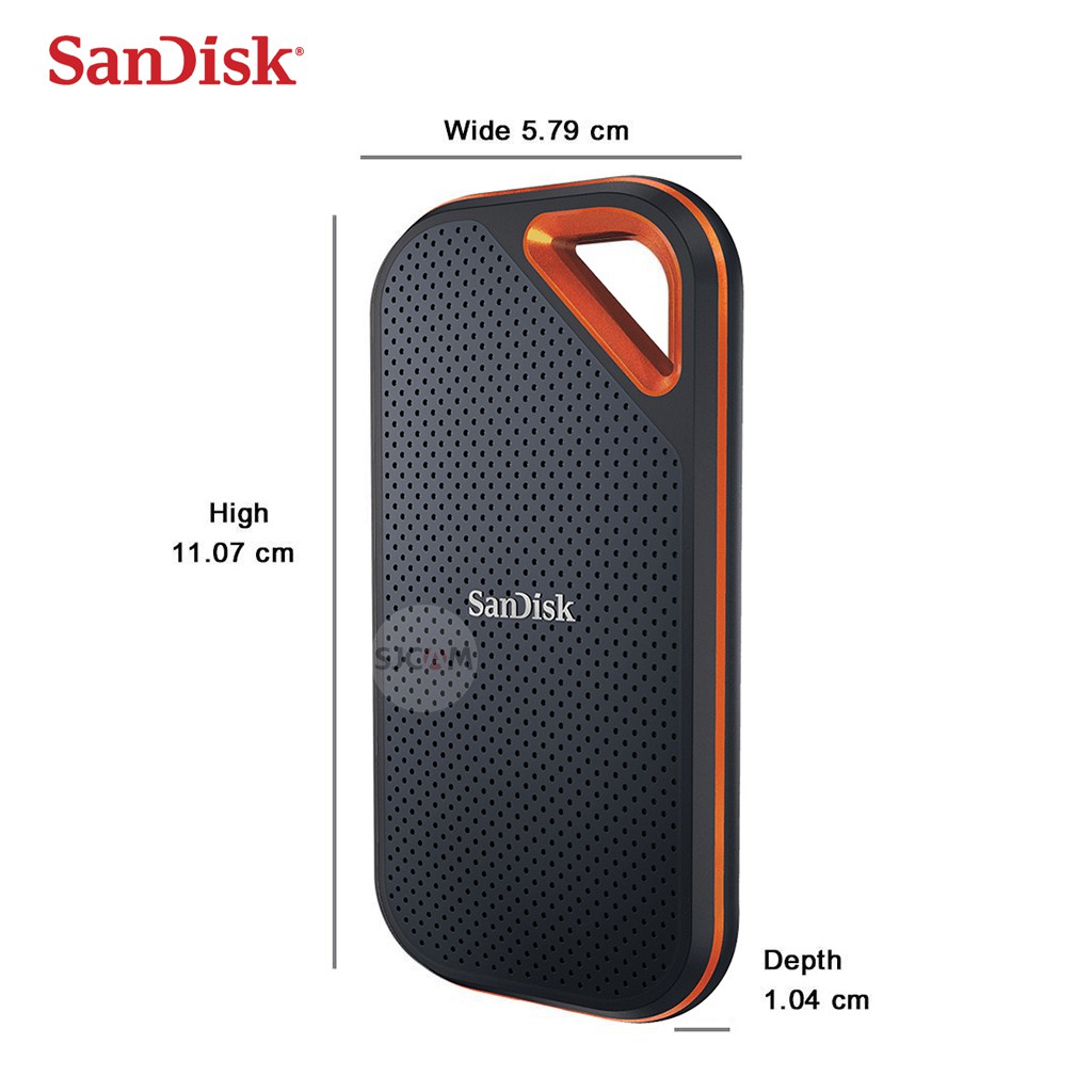 SanDisk Extreme PRO Portable SSD 4TB (SDSSDE81-4T00-G25) Up to