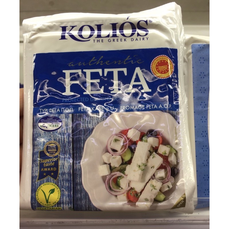 เฟต้าชีส KOLIOS FETA CHEESE ขนาด 200 กรัม Shopee Thailand