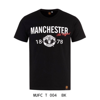 เช็คไซด์ก่อนสั่งซื้้อ !!!!! เสื้อคอกลมแมยู MUFC-T-004 BK ราคา 390 บาท