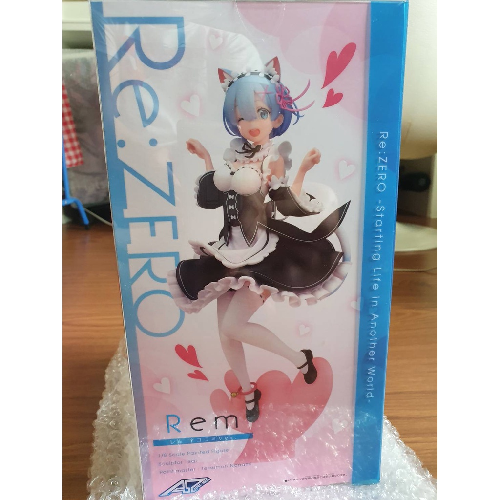 Rem Cat Ear Neko mimi Ver. Alpha Omege Figure Shopee Thailand