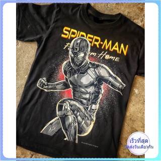 BT  Black Spider Man เสื้อยืด สีดำ BT Black Timber T-Shirt ผ้าคอตตอน สกรีนลายแน่น S M L XL XXL