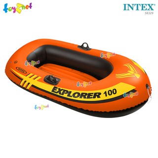 ภาพขนาดย่อของภาพหน้าปกสินค้าIntex เรือยางเอ็กซ์โพลเรอร์ Explorer 1 ที่นั่ง 1.47x0.84x0.36 ม. รุ่น 58329 จากร้าน toyznet บน Shopee ภาพที่ 1