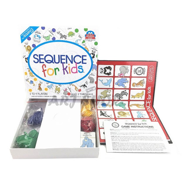 sequence-for-kids-อย่างดี-board-game-บอร์ดเกม-เกมฝึกภาษาอังกฤษ-เกมส์เสริมพัฒนาการ-เกมเสริมทักษะ-เกมฝึกทักษะ