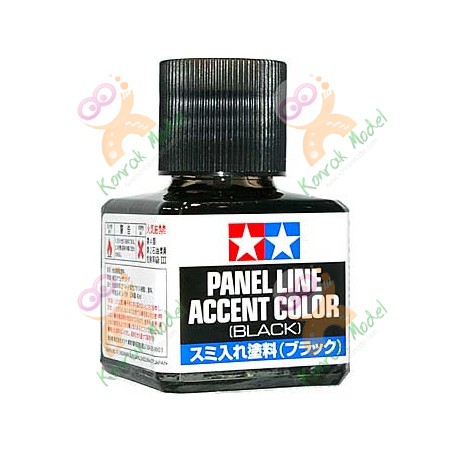 ภาพหน้าปกสินค้าTAMIYA 87131 น้ำยาตัดเส้น Panel Line Accent Color - Black 40ML จากร้าน konrakmodel บน Shopee