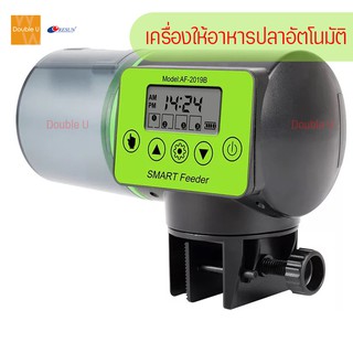 RESUN เครื่องให้อาหารปลาอัตโนมัติ ความจุ 200ML หน้าจอ LED ขนาดใหญ่