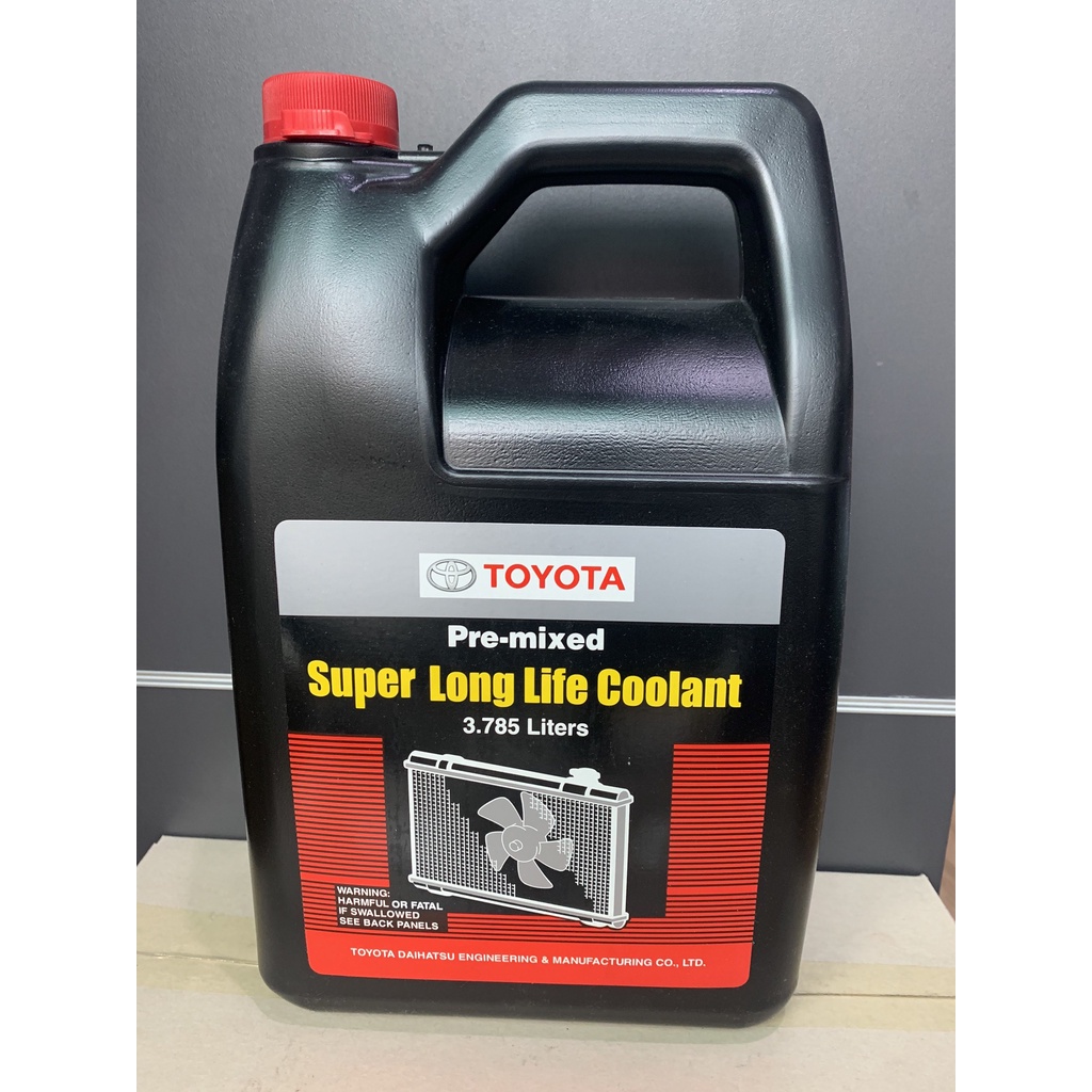 น้ำยาหม้อน้ำ Toyota ขนาด 3.785 ลิตร รหัส 08889-80060 แท้ห้าง 100% ...