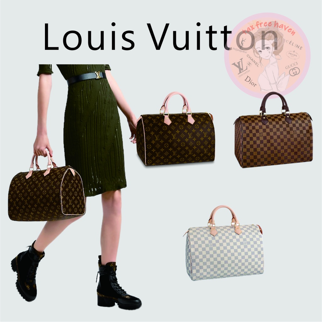 shopee-ราคาต่ำสุด-ของแท้-100-louis-vuitton-brand-new-speedy-35-bag